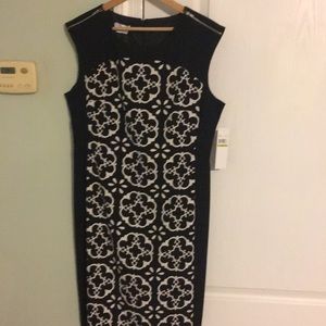 Black and white dress